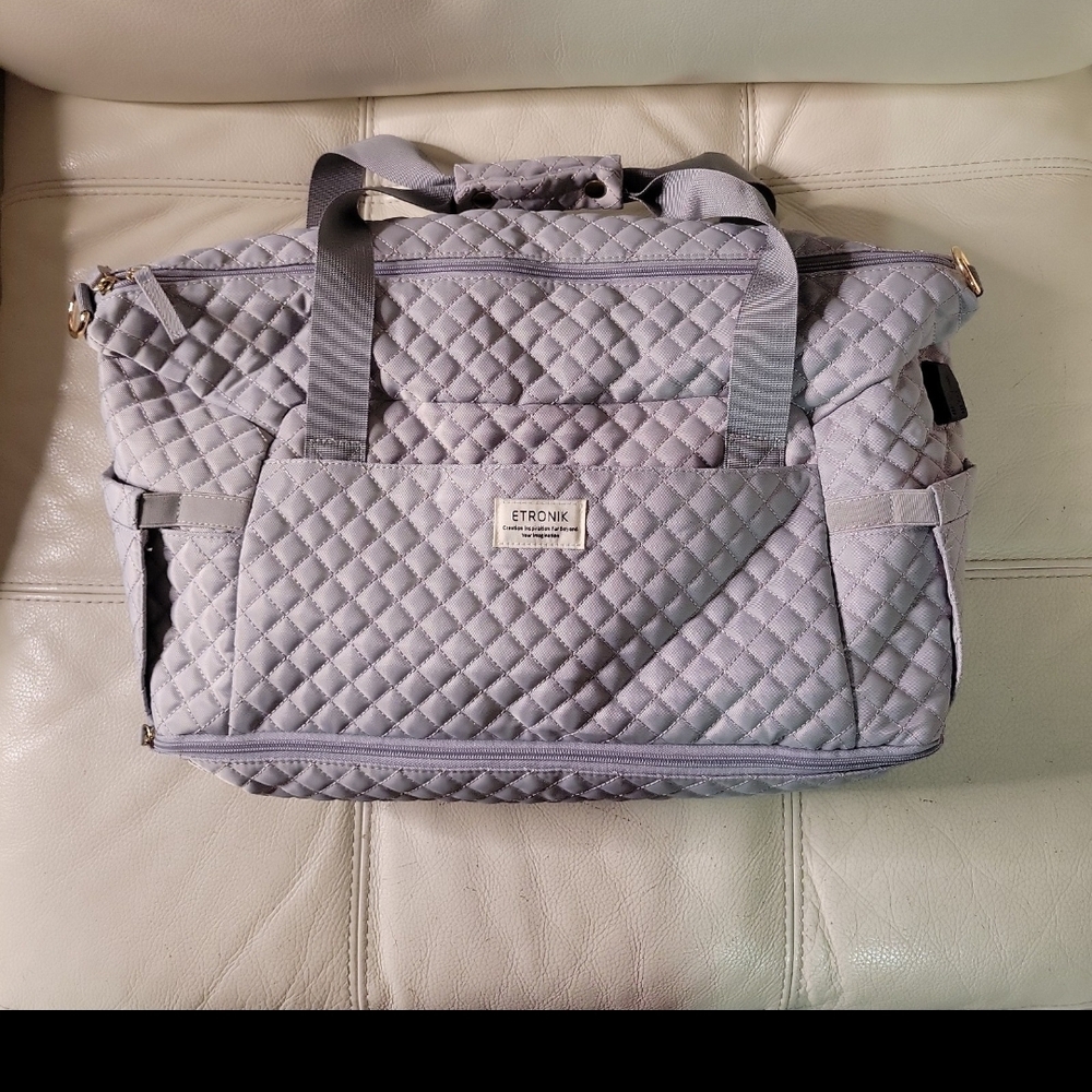 ETRONIK duffel bag for travel, gym, etc - Picture 2 of 6